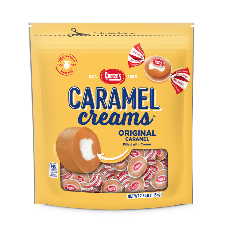 40 oz. Caramel Creams pouch bag