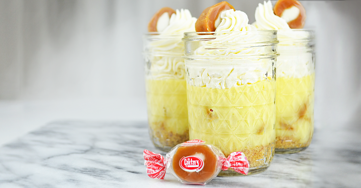 July 4th Recipes: Vanilla Caramel Pudding Cups