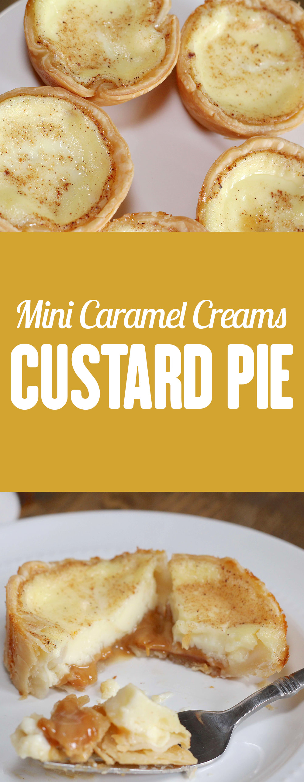 mini-caramel-creams-custard-pie-pinterest